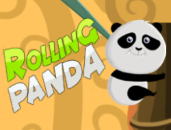 Gioco Panda rotolante