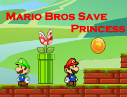 Gioco Mario Bros Salva principessa 