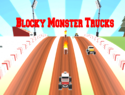 Gioco Camion dei mostri Blocky 