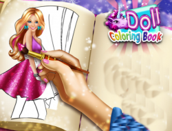Gioco Libro da colorare di bambole 