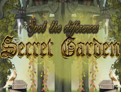 Gioco Trova le differenze Secret Garden 