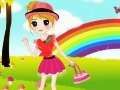 Gioco Picking Up Mushrooms Girl