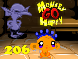 Gioco Monkey Go Happy Stage 206