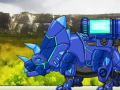 Gioco Combine! Dino Robot 2 Triceratops Blue plus