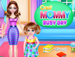 Gioco Mommy Mommy Crazy impegnata