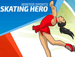 Gioco Sport invernali: eroe pattinante 