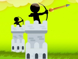 Gioco Castello dell'arciere Stickman 