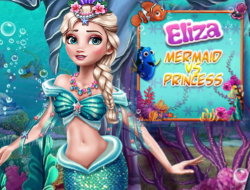 Gioco Elsa sirena vs principessa