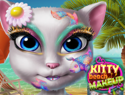 Gioco Trucco da spiaggia gattino