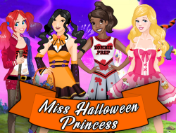 Gioco La signorina principessa di Halloween 