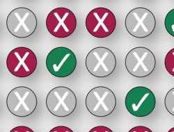 Gioco Controlla 2 quadrati 
