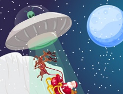 Gioco Guerra aliena di Babbo Natale di Natale 