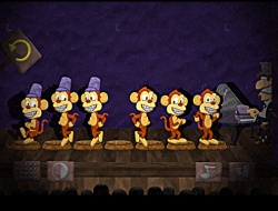 Gioco Teatro logico sei scimmie
