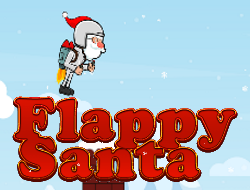 Gioco Babbo Natale flappy
