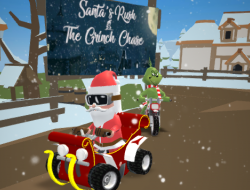 Gioco Il Grinch insegue Babbo Natale 