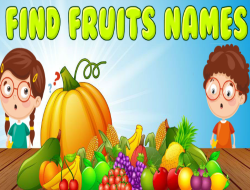 Gioco Trova i nomi dei frutti 