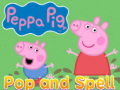 Gioco Peppa pig pop and spell