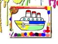 Gioco Boats Coloring Book