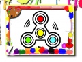 Gioco Fidget Spinner Coloring Book