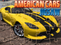 Gioco American Cars Jigsaw