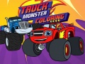 Gioco Truck Monster Coloring