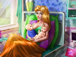 Gioco Nascita sonnolenta della gemella della principessa 