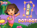 Gioco Dora The explorer Dot to Dot