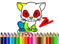 Gioco Back To School: Cat Coloring