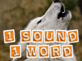Gioco 1 Sound 1 Word
