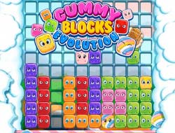 Gioco Evoluzione dei blocchi gommosi 