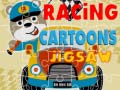 Gioco Racing Cartoons Jigsaw