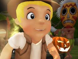 Gioco Corsa dell'isola di Halloween 