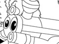 Gioco Paint a train