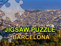 Gioco Puzzle puzzle Barcelona.
