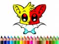 Gioco Cute Bat Coloring Book