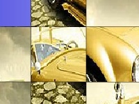 Gioco Old golden car