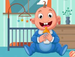 Gioco Stelle nascoste di dolci bambini 