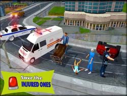 Gioco Ambulance Rescue Driver Simulator 2018