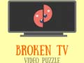 Gioco Broken TV Video Puzzle