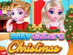 Gioco Baby Sisters il giorno di Natale 