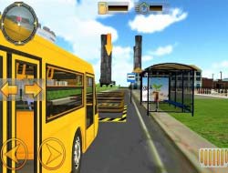 Gioco Simulatore di guida scuolabus .
