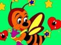 Gioco Kid`s coloring: Little bee