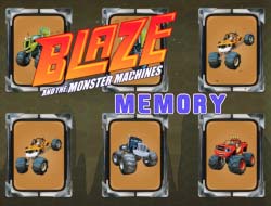 Gioco Memoria di Blaze e Monster Machines 