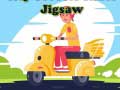 Gioco City Scooter Rides Jigsaw