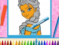 Gioco Le sorelle principessa colorano