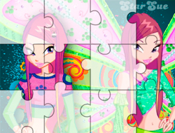 Gioco Winx: Puzzle con Roxy.