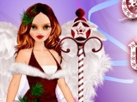 Gioco Christmas Dress Up Doll & the sity