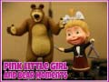 Gioco Pink Little Girl and Bear Moments