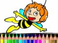 Gioco Back To School Maja the Bee Coloring Book