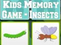 Gioco Kids Memory game - Insects